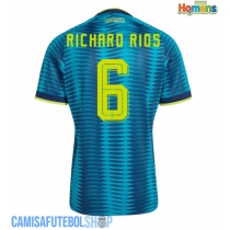 Camisa de time de futebol Colômbia Richard Rios #6 Replicas 2º Equipamento Mundo 2026 Manga Curta
